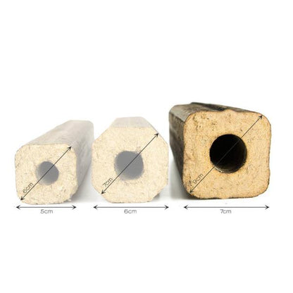 Pini Kay XXL Buchenholzbriketts 960kg Palette